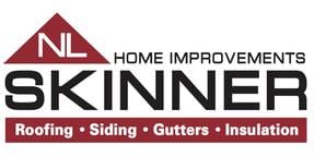 A red and black logo for home improvement company